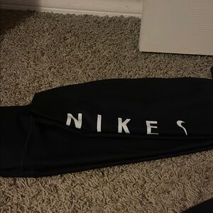 Nike Black and White Leggings